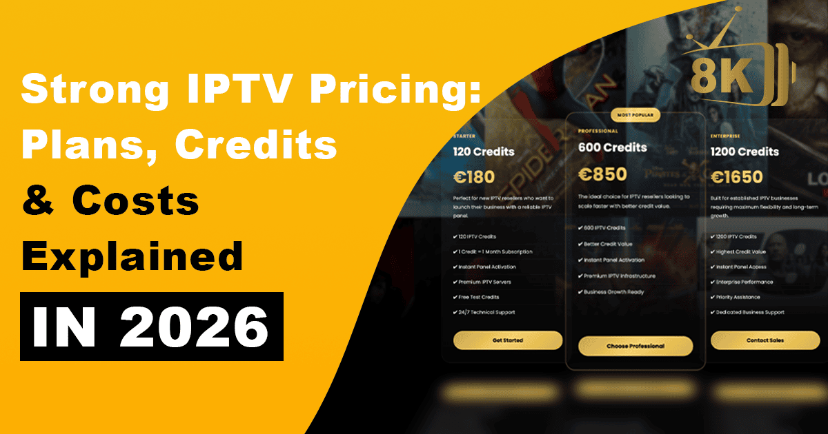 Strong IPTV Pricing Guide